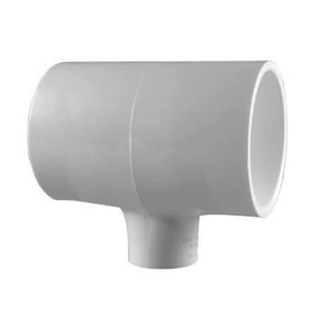 Charlotte Pipe & Foundry PVC024004350 90 Deg PVC Reducing Tee 1 X 1 X 0.5 In.